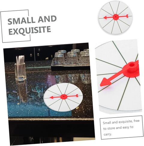 TOYANDONA 3 Pcs Lucky Draw Wheel Prize Draw Wheel Easy As Pie Crossword Puzzles Spiral Bound for Game Prize Wheel Large Prize Wheel Number Puzzle Game Turn Plate Foam Lock Box Portable Child in Kuwait