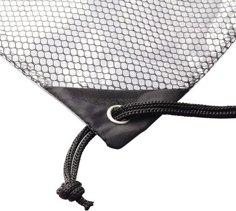 حقيبة HAOGUAGUA برباط شفاف معتمدة من الاستاد، حقيبة شفافة للرجال مع جيب شبكي بسحاب أمامي، حقيبة ظهر بخيوط PVC للملاعب والأحداث الرياضية in Kuwait