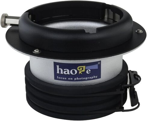 Haoge Profoto إلى Bowens Mount Speedring Ring محول محول لإضاءة الاستوديو ستروب فلاش in Saudi Arabia