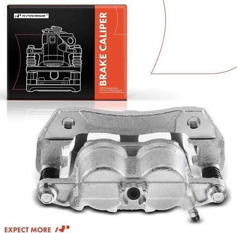 مجموعة فرجار قرص الفرامل A-Premium مع دعامة متوافقة مع موديلات مختارة من Honda وAcura - CR-V 07-11، Odyssey 05-10، Accord Crosstour 10-11، RDX 07-12، Crosstour 12-15 - الجانب الأمامي in Kuwait