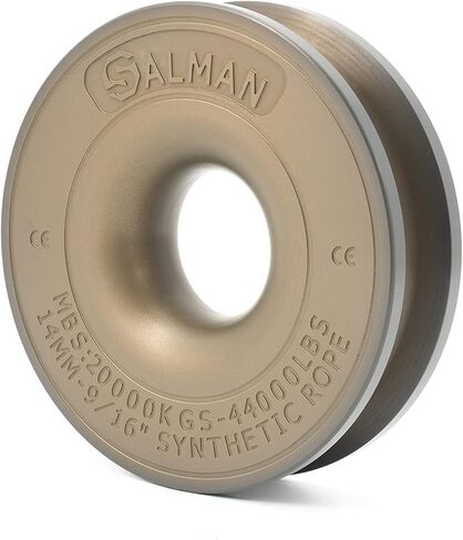 44000lbs سبائك الألومنيوم 7075 ونش انتزاع الانتعاش الدائري 40 مللي متر ثقب ضياء ونش ملحق in Kuwait