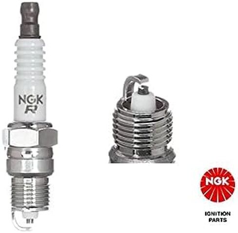 NGK (6630) UR4 V-Power Spark Plug، عبوة من قطعة واحدة، مقاس واحد in Saudi Arabia