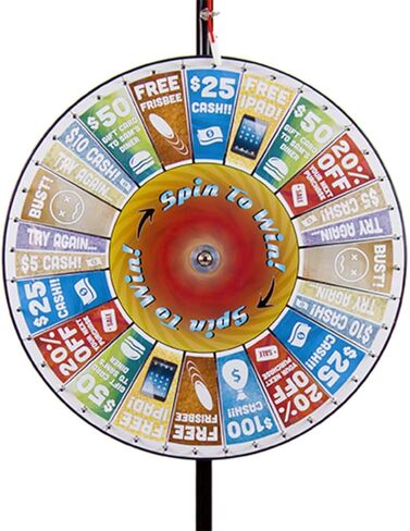 عجلة جيب الجائزة مقاس 36 بوصة مع حامل من Midway Monsters in Kuwait