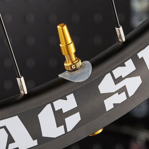 Corki Cycles Tubeless Presta Valve Stem 40 44 55 60 80 100mm with 2PCS Valve Core and 2PCS Remover Tool (Black Red Gold Rainbow) in Saudi Arabia