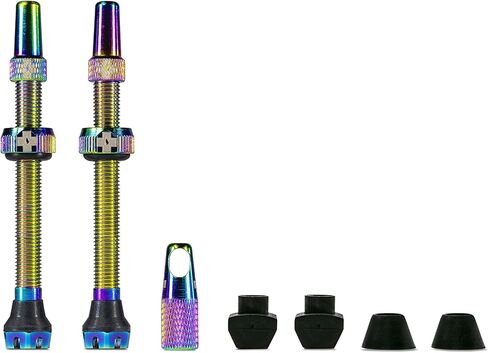 Muc Off 1051 صمامات بريستا سوداء بدون أنابيب، 44 مم - صمامات دراجة ممتازة مانعة للتسرب مع أداة إزالة صمام أساسية مدمجة in Saudi Arabia