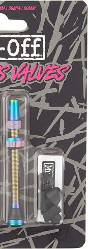 Muc Off 1051 صمامات بريستا سوداء بدون أنابيب، 44 مم - صمامات دراجة ممتازة مانعة للتسرب مع أداة إزالة صمام أساسية مدمجة in Saudi Arabia