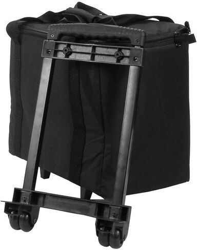 Arriba Padded Multi Purpose Case Acr-22 Bottom Rolling Stackable Case Dims 22X12X15 Inches in Saudi Arabia
