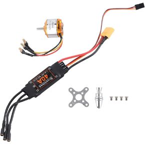 Keenso 2212 1000KV Motor 40A Brushless, Electric Speed Controllers ESC Set and Electronic Components Version Set Accessories for RC Drone Helicopter FPV Model Model car Accessories