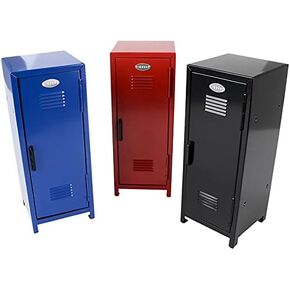 Brightly Colored Mini Metal Locker for Kids, Comes with a Lock and Key, 1 per Order, Assorted Colors, Ages 3+