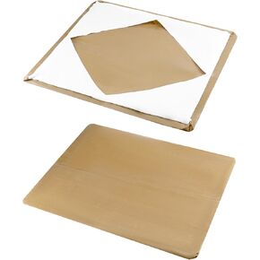 أغطية وسادة حرارة Qwork Heat Press - 16 × 20 بوصة ، 2 حزمة ، 500 درجة فهرنهايت ، واقي غير مصمم لآلات نقل التسامي - مواد سهلة التنظيف ودائمة ملائمة