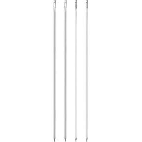 uxcell 4pcs إبرة العين الكبيرة ، 9.84 "