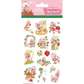 ملصقات قياسية Strawberry Shortcake - 4 ورقة