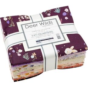 Sanja Rescek Deer Wilds 14 Fat Quarters Robert Kaufman Fabrics FQ-2162-14
