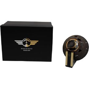 Daron Executive Series Apollo 11 Capsule Model-1:25 مقياس ، نسخة مرخصة من مركبة الفضاء NASA مرخصة ، راتنجات مصنوعة من الحقن مع حامل العرض | متحف جودة الجودة
