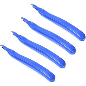 4 Pieces Staple Remover Professional Magnetic Staple Remover Puller Staples Remover Staple Removal Tool Staple Puller Remover Staple Pullers for Office School Home, Blue