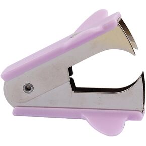 Staples Remover, Professional Efficient Pinch Jaw Ergonomic Design Staples Puller Tool for Office School and Home (Purple)