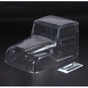 1/10 مقياس 1965 FJ40 Truck Cab PC Body Clear For RC Parmler المحوري SCX10 TRX4 Yikong 4102 RGT 86100 REDCAT GEN8