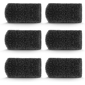 Aquarium Bio Sponge Fitler, Fish Tank Sponge Filter, Aquarium Filter Media Sponge Filter Kit for 32W Electric Aquarium Gravel Cleaner (6 Pieces)