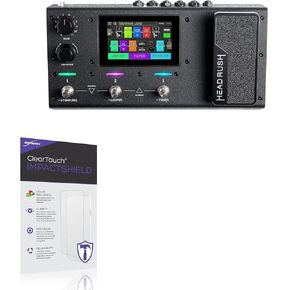 واقي شاشة Boxwave متوافق مع Headrush MX5 - ClearTouch Impactshield (2 pack) ، واقي الشاشة غير القابل للاختراق فيلم مرن