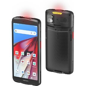 MEFERI ME61 Android Barcode Scanner, Equip with SE4710 Zebra Scanner, 6" Full-Screen 5180 mAh PDA Handheld Data Terminal, Android 13 PDA for WMS, 4+64 GB, 1D/2D/QR, Wi-Fi 4G GPS NFC, Inventory Scanner