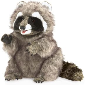 Folkmanis Raccoon Hand Puppet Plush