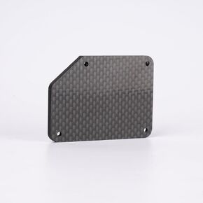 RC استقبال صندوق LID 4x4 لـ 1/7 1/8 Arrma Typhon Mojave Kraton Carbon Fiber RC Box Set ARA320604 Ugrades FIT ARRMA RC CAR
