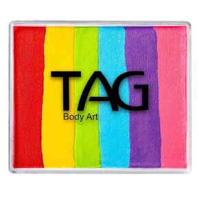 TAG Face and Body Paint - Split Cake 50g - Brown and Mid Brown