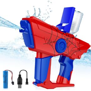 Dolanus Electric Water Gun للأطفال البالغين ، مسدس Squirt الأوتوماتيكي مع تصل إلى 32 قدمًا طويلة المدى ، ألعاب حمام السباحة في الهواء الطلق الصيفية للأعمار من 8 إلى 13