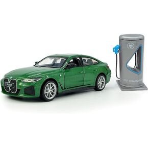 1:34 مقياس 2022 BMW EV I4 M50 TOME TOY CAR METAL DIECAST TOY MOUN