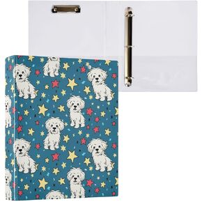 ويليام موريس على غرار الأزهار اللون الأخضر الأسود 3 رنين رنين 1.5 "مزخرفة D-Ring Binder مع الحافظة و 3 جيوب صافية ، يحمل 200 ورقة A4 ورقة مقاومة للماء لمكتب المدرسة المدرسة