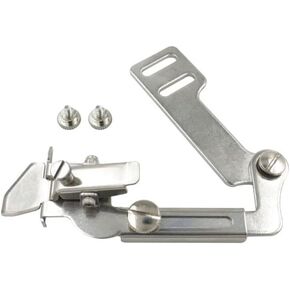Silver Presser Foot Sturdy Universal Sewing Machine Parts Industrial Sewing Machine Sewing Seam Guide Presser Foot Presser Feet DIY Sewing Machine Parts and Accessories