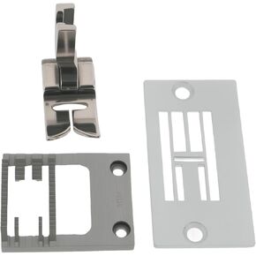 1 Set 20U Sewing Machine Kit Sewing Stitch Plate Presser Foot Feed Dog Accessories 541936 541647 541566 for Industrial Sewing Machine