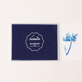 5 "x4" 'وسادة حبر حبر كبيرة قابلة للغسل في البصمة الصغيرة (الذهب الأصفر)
