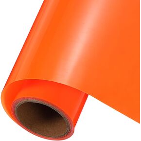 uxcell Peach Permanent Vinyl, 10 Inch x 5ft Adhesive Vinyl Roll for Decal Cutting, Signs, Scrapbooking, DIY Craft, Home Decoration