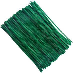 200 PCS Coll Color Clefulers Cleaners Chenille Coups Fuzzy Sticks Craft Supplies Diy Art Craft Project