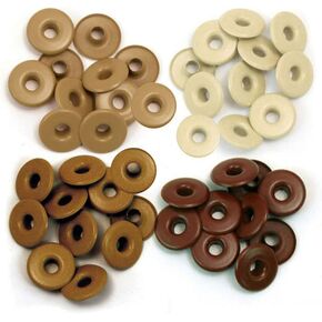 نحن REMERS MEMORY SEYELETS & WASHERS CROP-A-DILE-WIDE-PIND (40 قطعة)