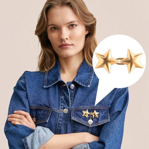 4 Sets Waist Tightener Button for Women, No Sewing Bow Jeans Tightener Pin, Detachable Bow Waist Knot Clip for Pants Skirt Waist Too Loose Big- Silver & Black in Kuwait