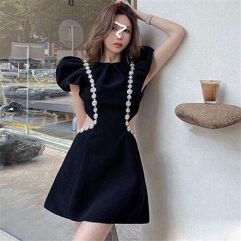 1 Yard Rhinestone Trim Red Butterfly Crystal Rhinestone Chain Rhinestone Applique for DIY Decoration & Bridal Embellishment (Brown) in Kuwait