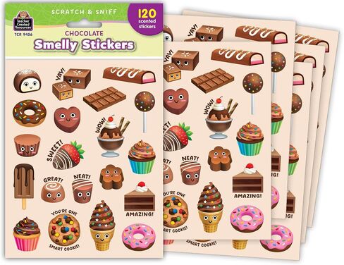 Teacher Created Resources Chocolate Smelly Stickers (TCR9456) in Saudi Arabia