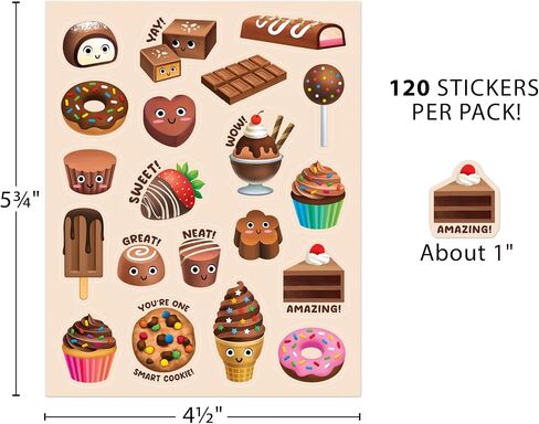 Teacher Created Resources Chocolate Smelly Stickers (TCR9456) in Saudi Arabia