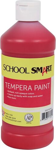 School Smart Tempera Paint, Black, 1 Pint Bottle in Kuwait