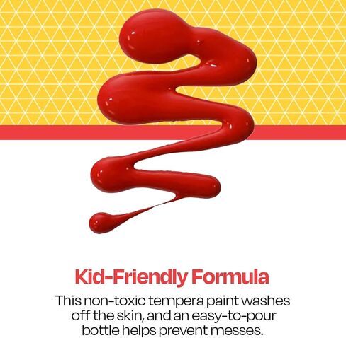 School Smart Tempera Paint, Black, 1 Pint Bottle in Kuwait