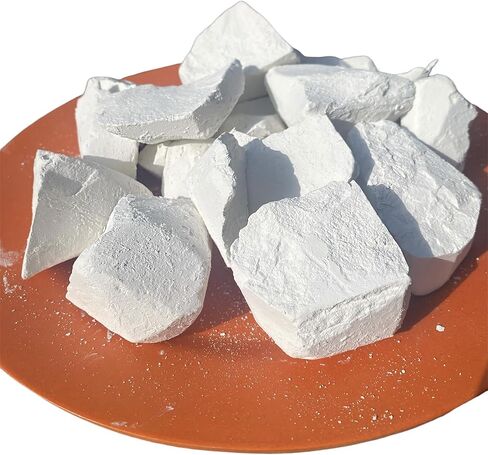 Classic Natural Edible Chalk Organic Crunchy White Chalk Chunks for Eating, Pica Cravings, and ASMR Pure Ukrainian 4oz (115g) in Saudi Arabia