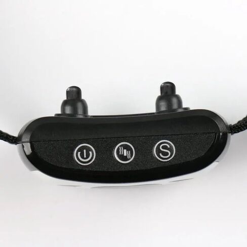 Rechargeable Smart Bark Collar for Small Medium Large Dogs Anti Bark Collars with 5 Sensitivity Levels Dog Barking Collar (Black) in Saudi Arabia