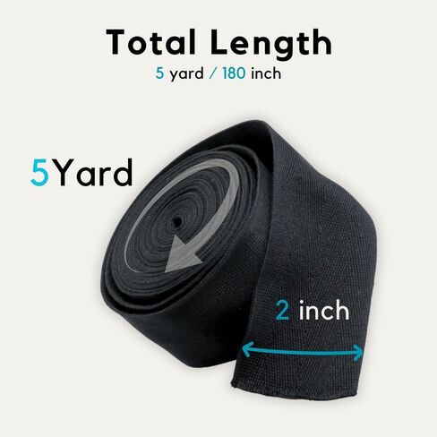 EXTEMPORE Cotton Twill Tape Ribbon Natural Beige Herringbone,Dressmaking Craft,Book Binding,Boxing Hand Wraps,Cloth-Fabric Ribbon Seam Binding Gift Wrapping,Home Decoration. (Natural, 2in 5Y) in Kuwait