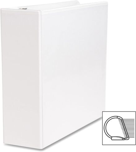 Business Source Basic D-Ring White View Binders in Kuwait