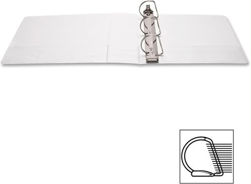Business Source Basic D-Ring White View Binders in Kuwait