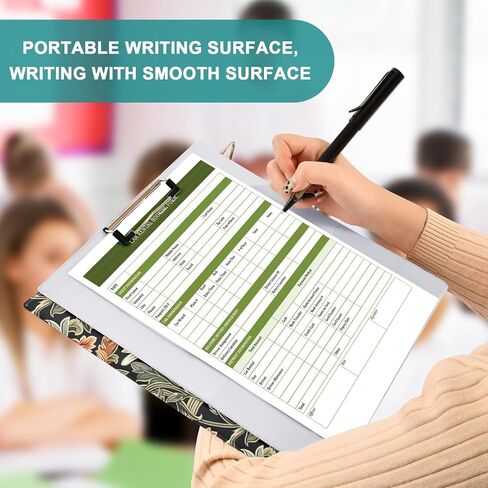 ويليام موريس على غرار الأزهار اللون الأخضر الأسود 3 رنين رنين 1.5 "مزخرفة D-Ring Binder مع الحافظة و 3 جيوب صافية ، يحمل 200 ورقة A4 ورقة مقاومة للماء لمكتب المدرسة المدرسة in Kuwait