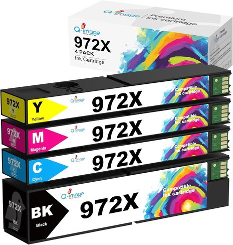 LC406XL LC406 Ink Cartridges to Use with MFC-J4335DW MFC-J4345DW MFC-J4535DW MFC-J5855DW MFC-J5955DW MFC-J6555DW MFC-J6955DW Inkvestment Tank All-in-One Printer (Black, Cyan, Magenta, Yellow) in Saudi Arabia