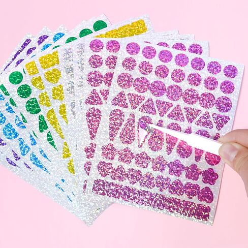 EZKITS4KIDZ DIY Mirror Mosaic Princess & Unicorn Kids Art Craft Kit/DIY Foil Stickers for Kids/Perfect Art Crafty Gifts for Girls Ages 3/4/5/6 Year Old/Creative Easter Gifts for Little Girls in Saudi Arabia